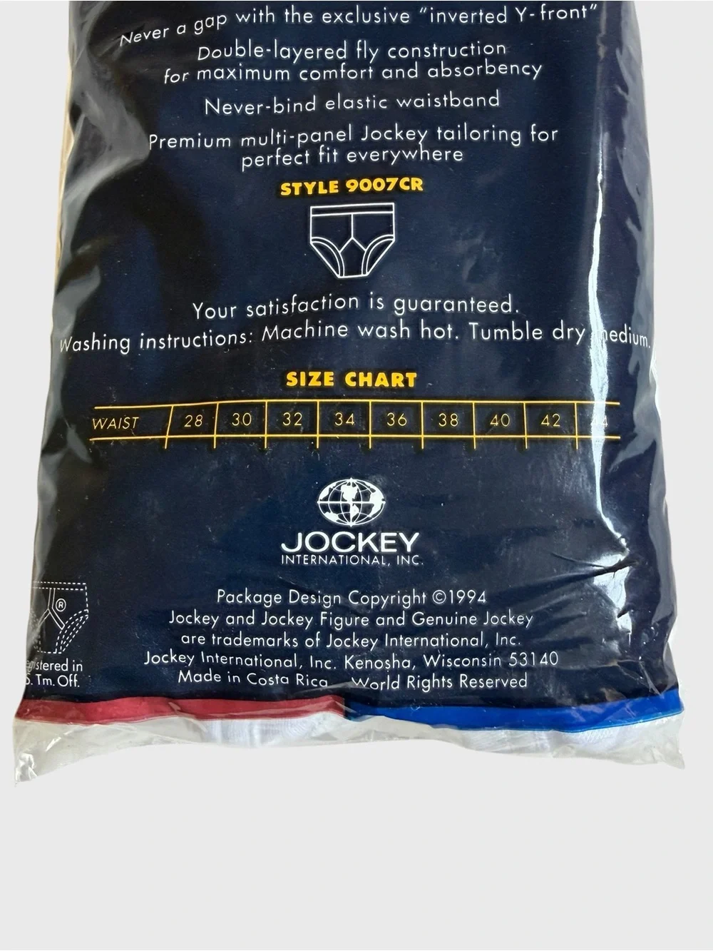 Jockey packaging cozy